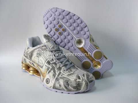 Hommes Nike Shox R4 A La Creme